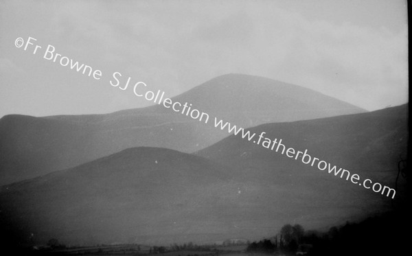MOURNE MTS. SLIEVE DONARD FROM HILLTOWN ROAD (TELEPHOTO)